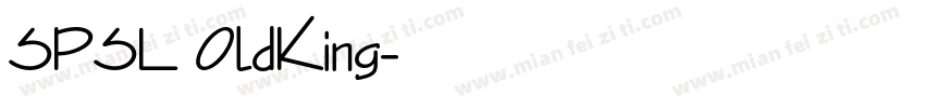 SPSL OldKing字体转换